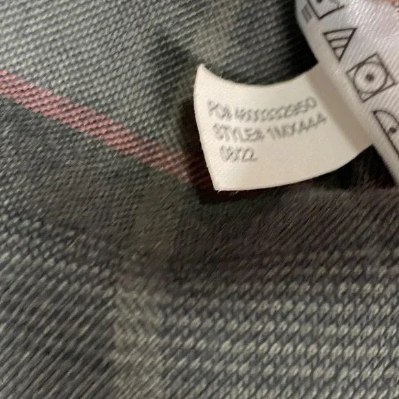 Travis Mathew Gray and Black Plaid Casual Button Down Shirt - Picture 8 of 8